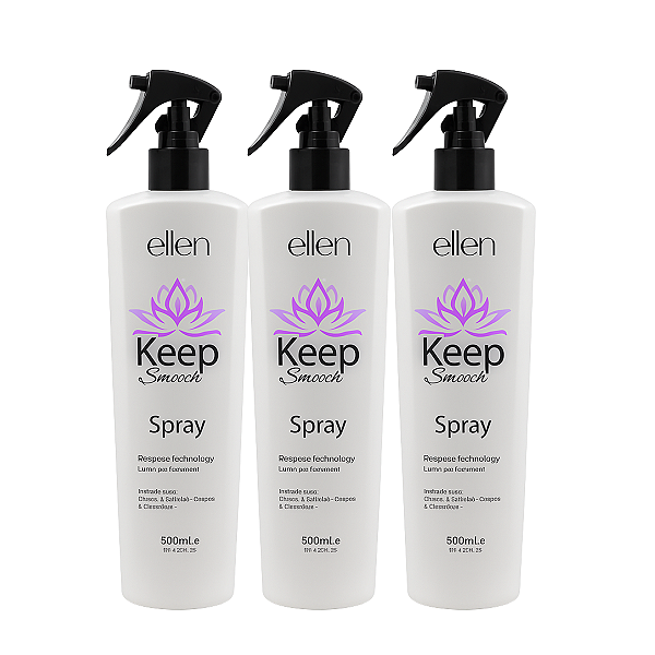 Combo 3 Realinhamento spray orgânica 500ml cada