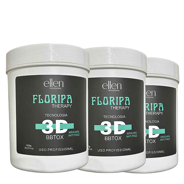 Combo Botox Orgânico Floripa Therapy Ellen Professional - 3kg