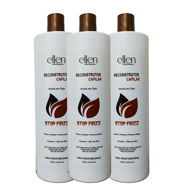 Combo Escova Progressiva Stop frizz - 3 L