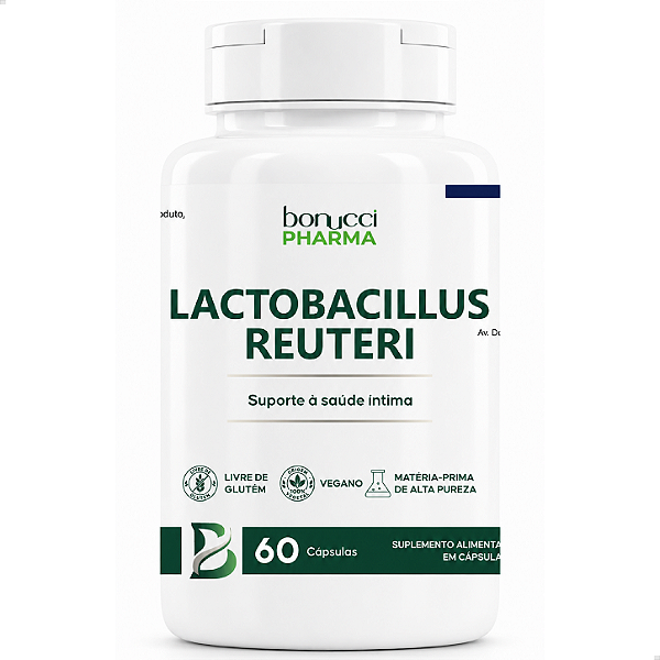 Lactobacillus Reuteri 1 Bilhão UFC 60 Cápsulas