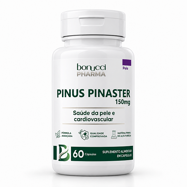 Pinus Pinaster 150mg 60 Cápsulas Picnogenol