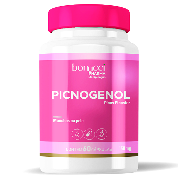 Picnogenol 150mg 60 Cápsulas Pinus Pinaster