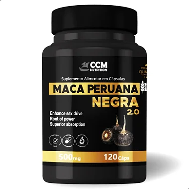 MACA PERUANA NEGRA 120 CAPS