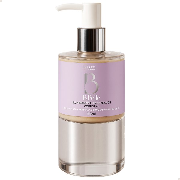 B.Pelle Iluminador & Bronzeador Corporal 115ml – Glow Premium
