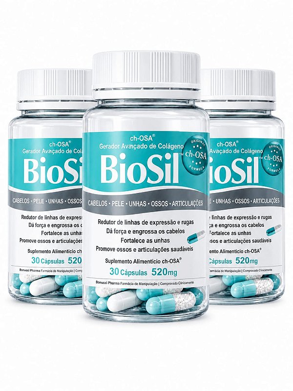 KIT BIOSIL 520 MG CAPS - 3UN ( POTE)