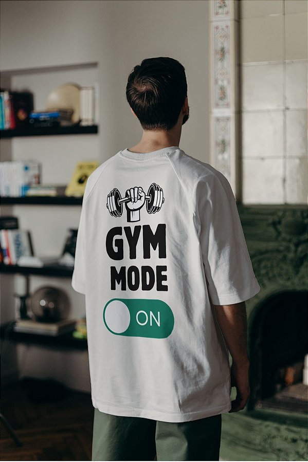 CAMISETA OVERSIZED GYM MODE