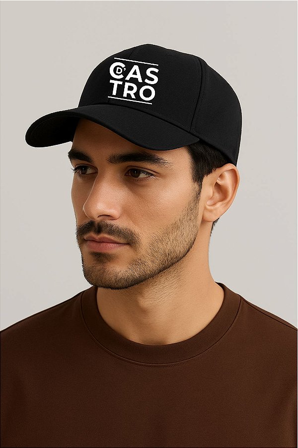 BONÉ D'CASTRO PRETO