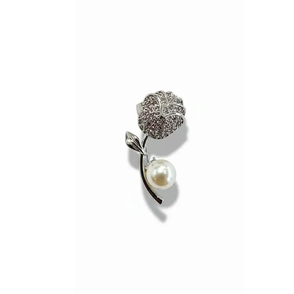BROCHE BOTÃO PEROLA MZ