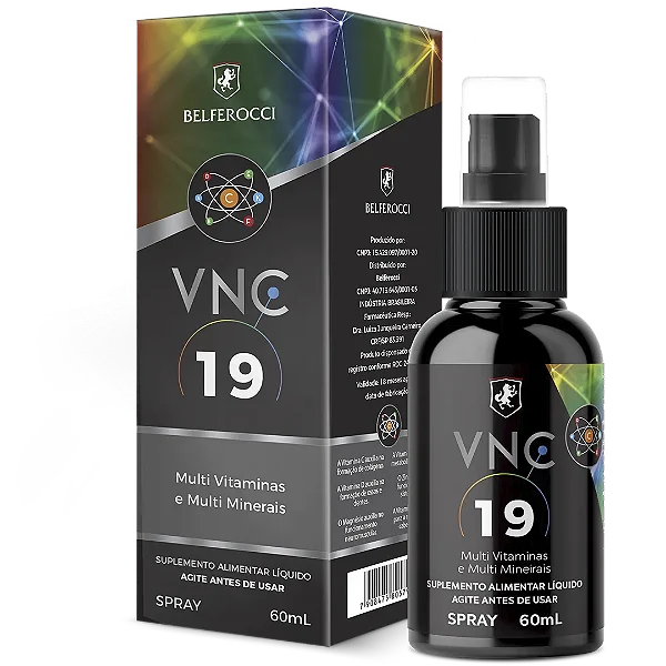 VNC 19 Multi vitaminas • Multi minerais