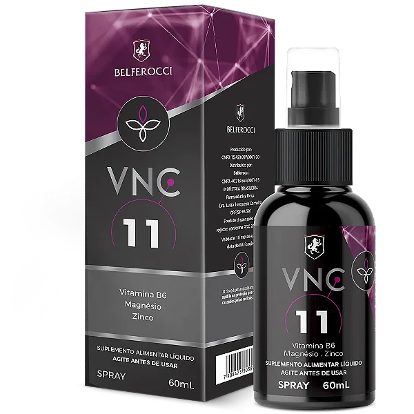 VNC 11 Amora Miura • Vitamina B6 • Magnésio • Zinco