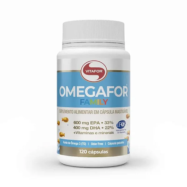OMEGAFOR FAMILY 120 CAPSULAS