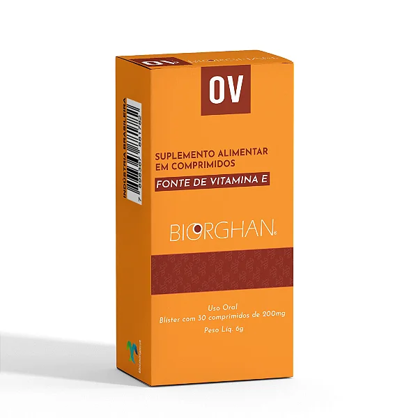 OV COBRE E VITAMINA E 30 COMPRIMIDOS