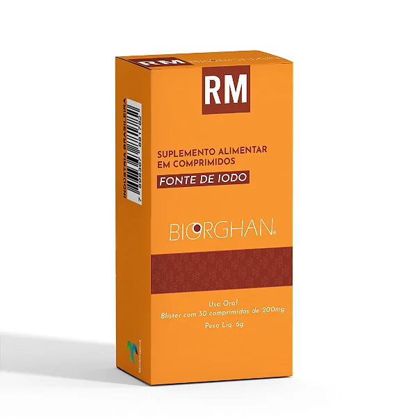 RM FONTE DE IODO 30 COMPRIMIDOS