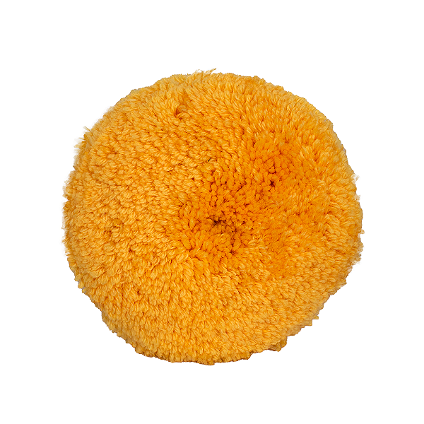 BOINA LÃ 8″ DUPLA-FACE AMARELA – MACIA