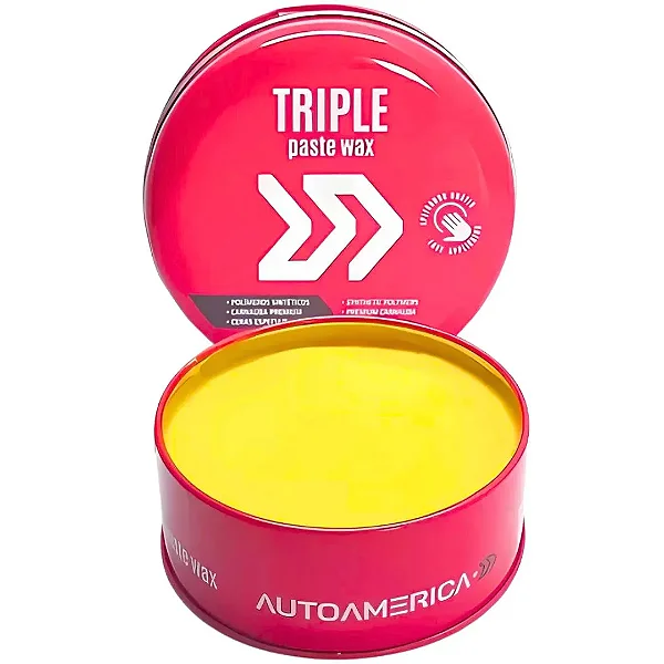 Cera De Carnaúba Triple Pasta Wax 100g Autoamerica