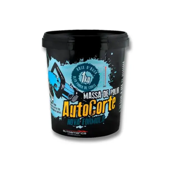 Massa de Polir Auto Corte Autoamerica 1 kg