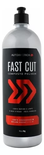 Composto Polidor Fast Cut 1kg Autoamerica - Corte Rápido e Eficiente