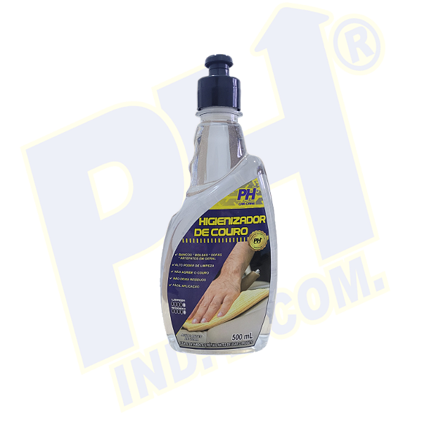 Higienizador de Couro PH - Limpeza e Conservação Eficiente