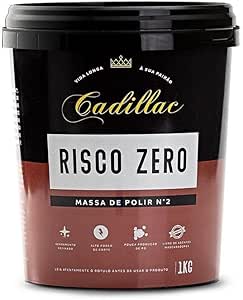 Massa de Polir Risco Zero 1 kg - Cadillac
