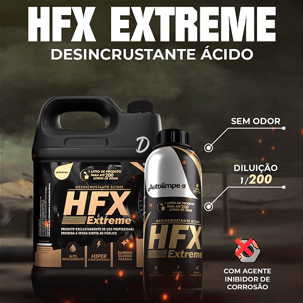 HFX Extreme - Desincrustante Ácido