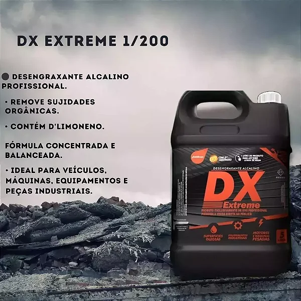 DX Extreme Desengraxante Alcalino  Autolimpe