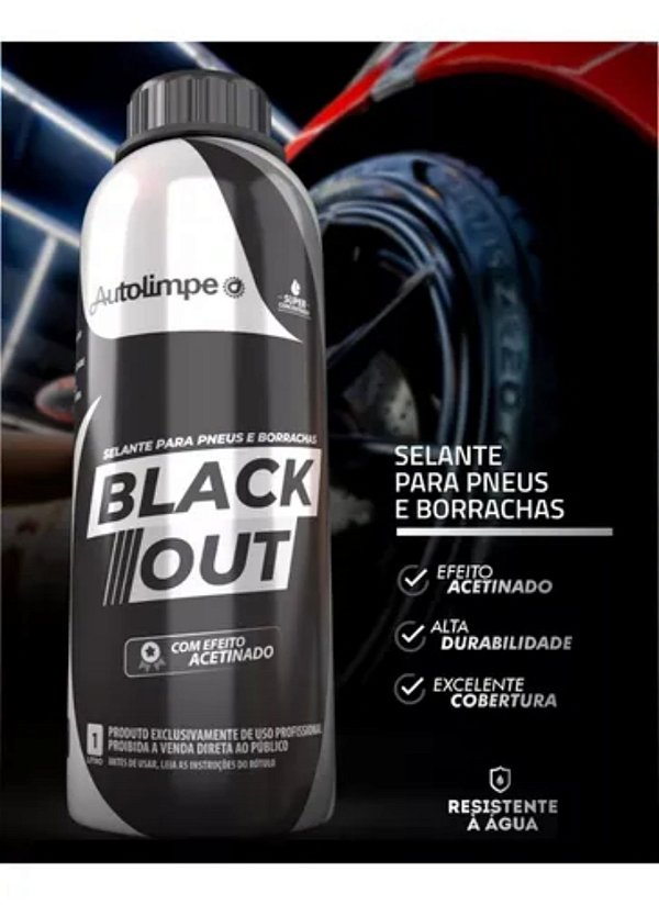 Black Out - Selante para Pneus 750 mL - Autolimpe
