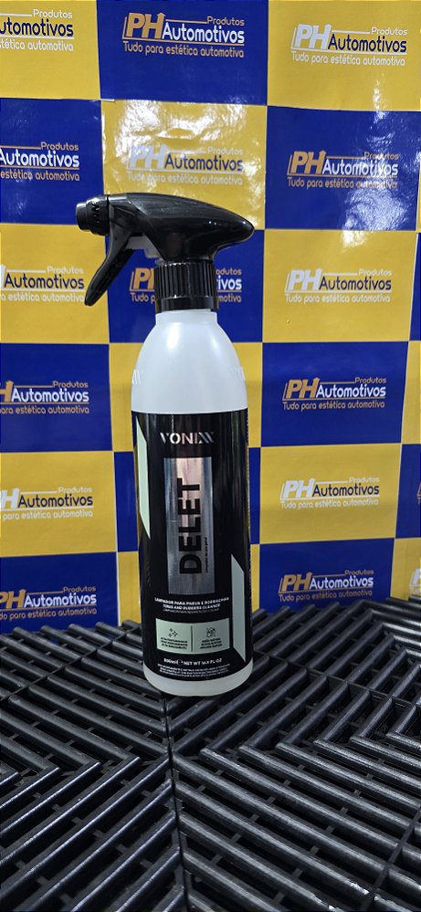 DELET - LIMPADOR DE PNEUS E BORRACHAS