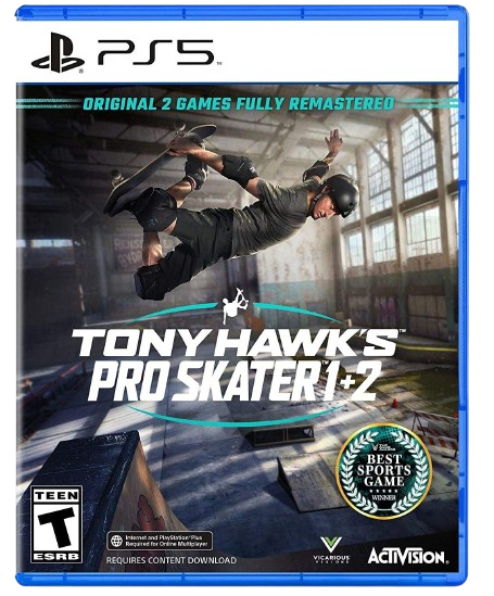 Tony Hawk's Pro Skater 1 + 2 Ps5 Mídia Digital