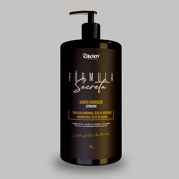 Xampu Hidra Care Ozônizado 1000ml - Fórmula Secreta | Lisa Glow Professional