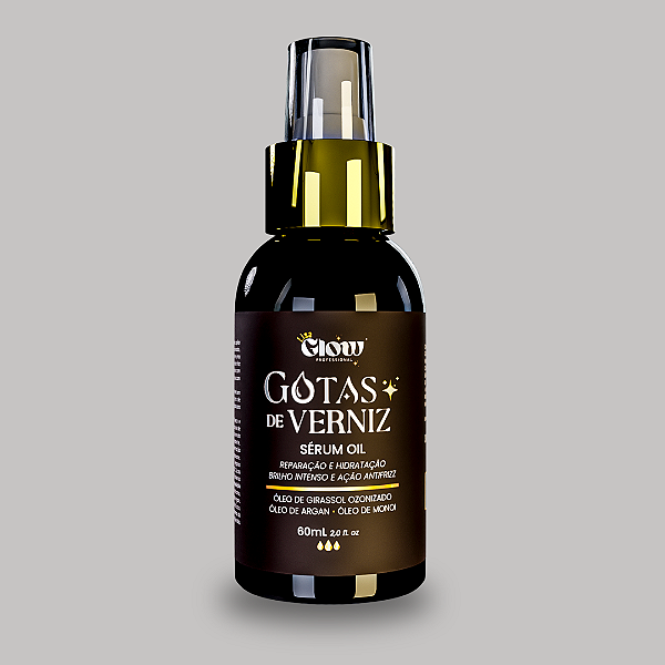 Serum Óleo Gotas de Verniz 60ml - Alto Brilho | Lisa Glow Professional