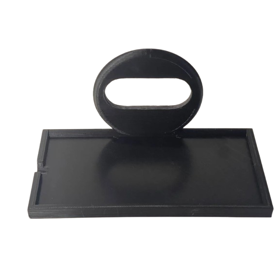 Suporte para carregar celular na tomada