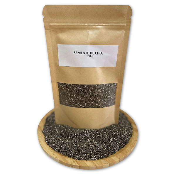 Semente de chia 200 Gramas ( 2 Saches de 100 Gr )