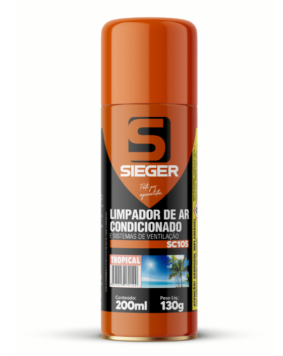 Limpa Ar Condicionado Tropical SC105 200ml (Higienizador Granada)