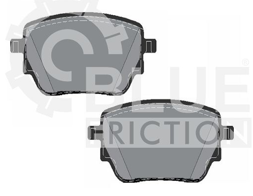 PASTILHA FREIO TRAS MERCEDES CLASS A B CLA GLA GLB A200 2019 2020 21 - 0004204502 - 0004207500 - 0004207700