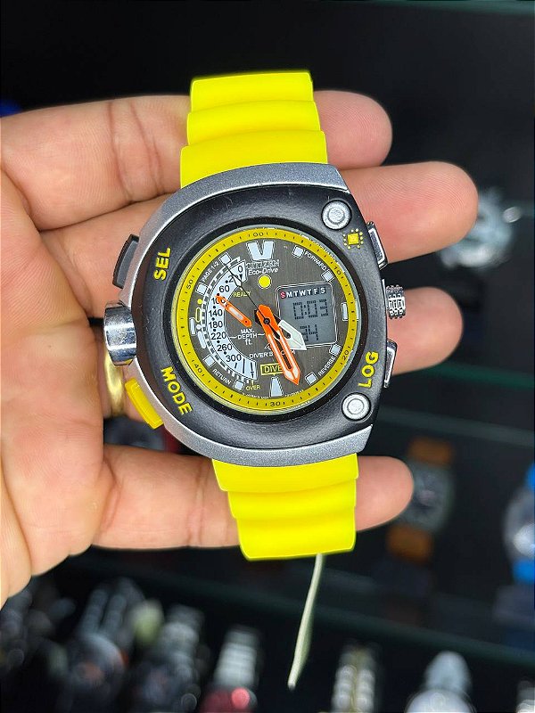 CITZ. Meia lua emborrachado - Amarelo