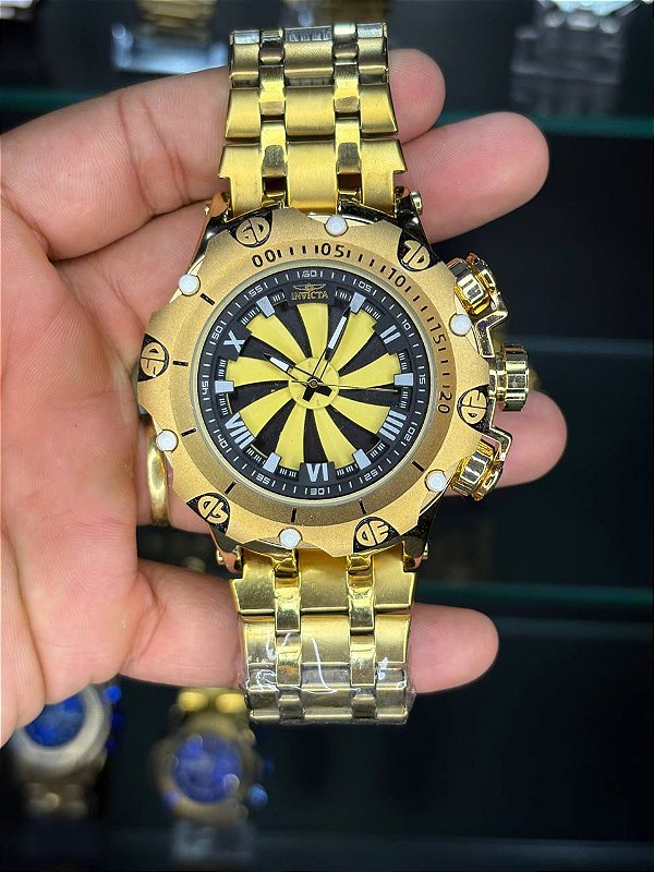 Venom GIratório Dourado/Amarelo