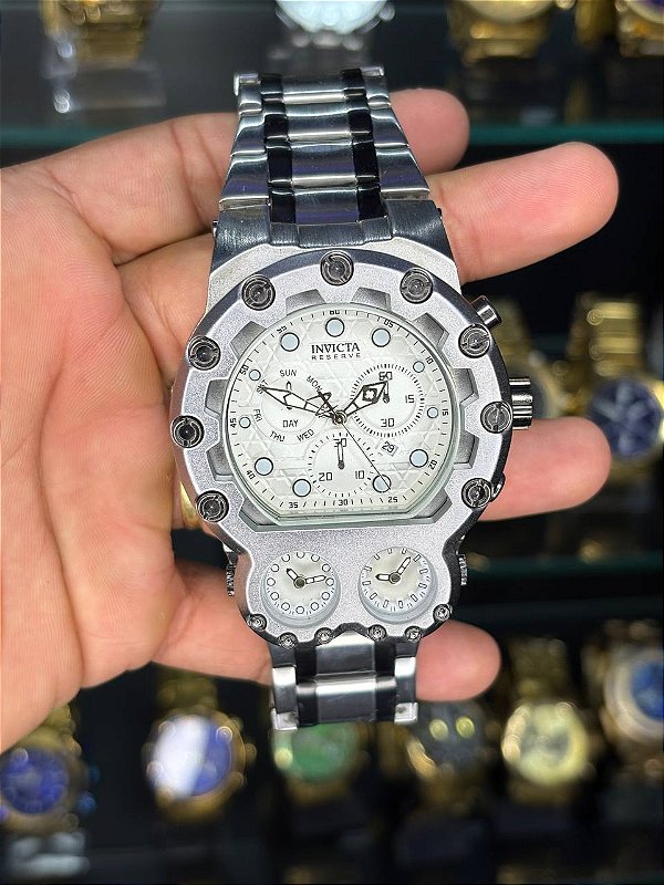 Zeus magnum tria Prata/Detalhes pretos