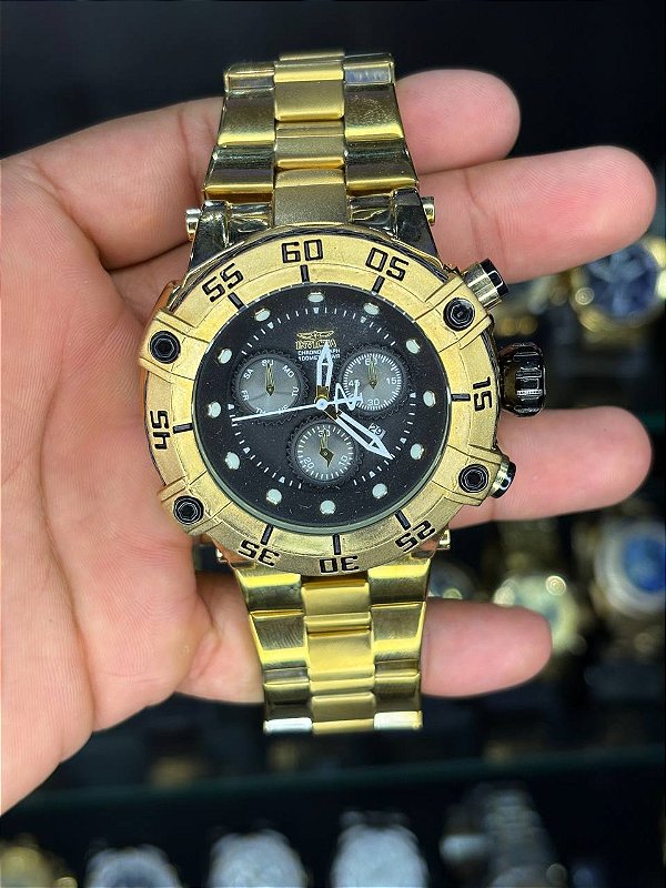 Bolt excursion dourado/preto