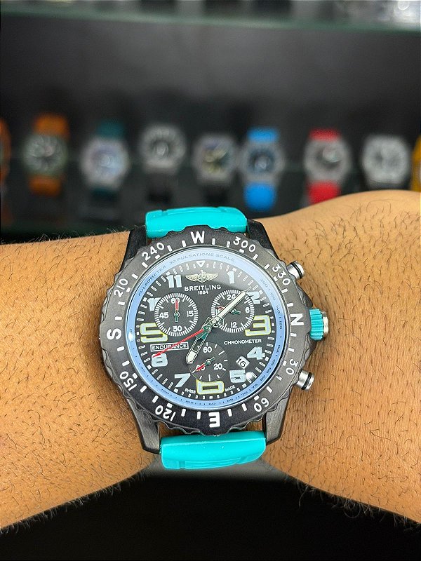 Breit. Endurance Emborrachado azul bebê