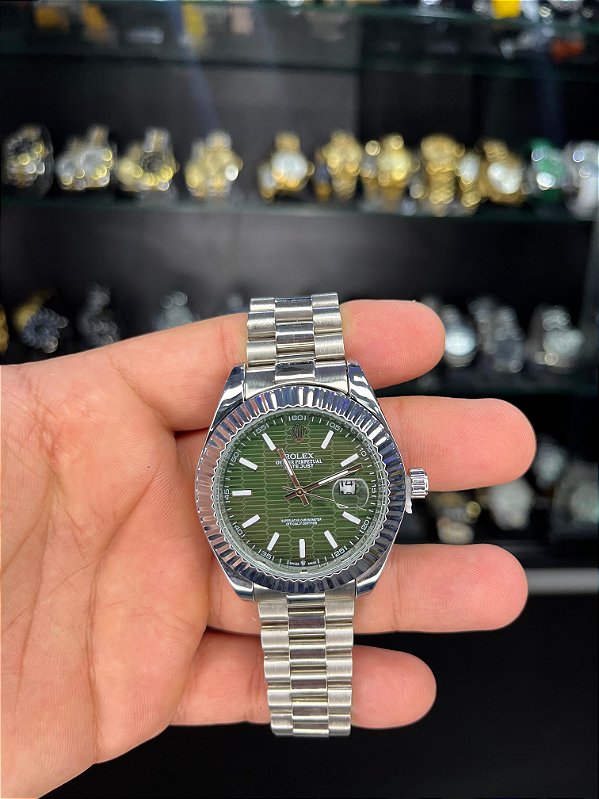 RLX - Date just prata/verde