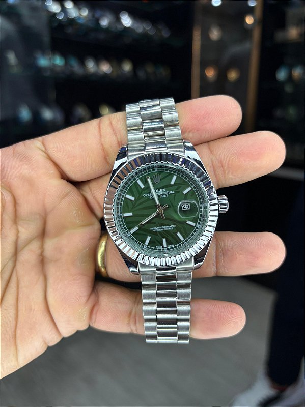 RLX - Date just prata/verde