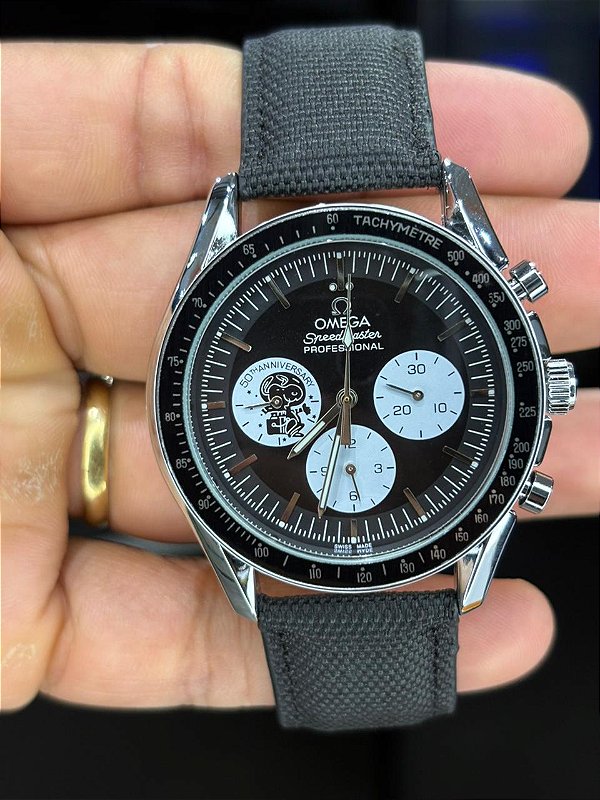 OMG snoopy PRETO - mostrador PRETO - NYLON TRANÇADO