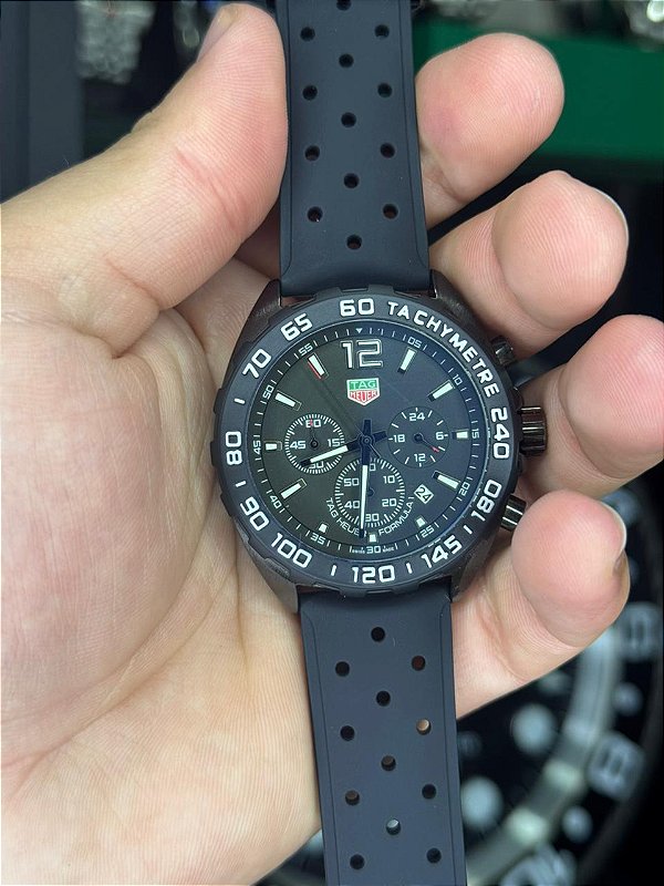 TAG FORMULA 1 - ALL BLACK (pulseira antitranspirante)