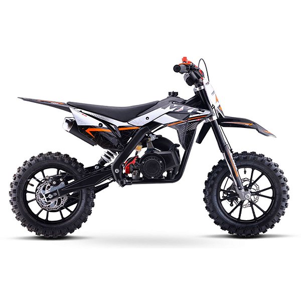 Mini Moto Ferinha 49 Sem Partida Elétrica Laranja
