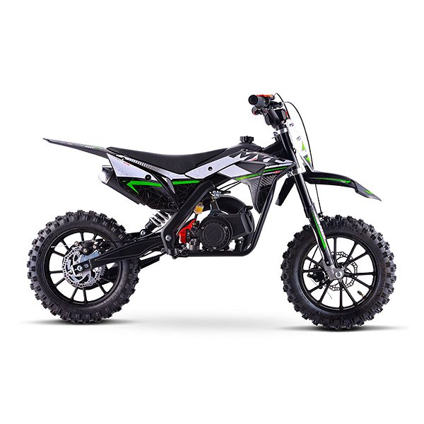 Mini Moto Ferinha 49cc Sem Partida Elétrica Verde