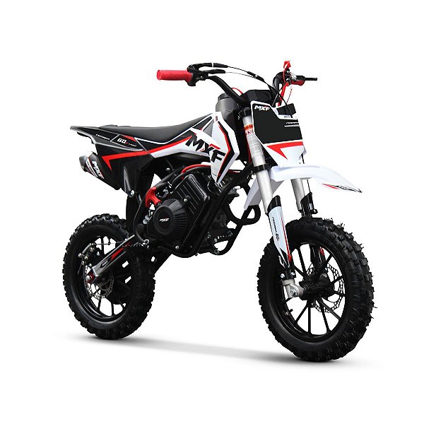 Mini Moto Mxf Ferinha 60cc 4 Tempos Vermelha