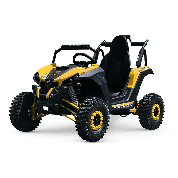 Carrinho Utv Elétrico Mxf Shark 1200w Amarelo