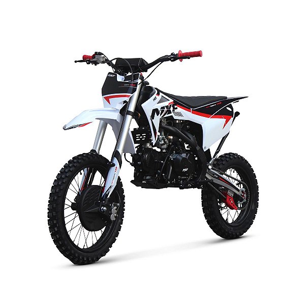 Moto Mxf Pro Racing 140RR Com Partida 4 Tempos Vermelha