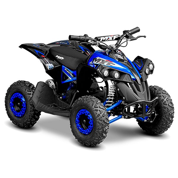 Quadriciclo Elétrico Infantil MXF Thor Electric 1000W Off-Road Azul