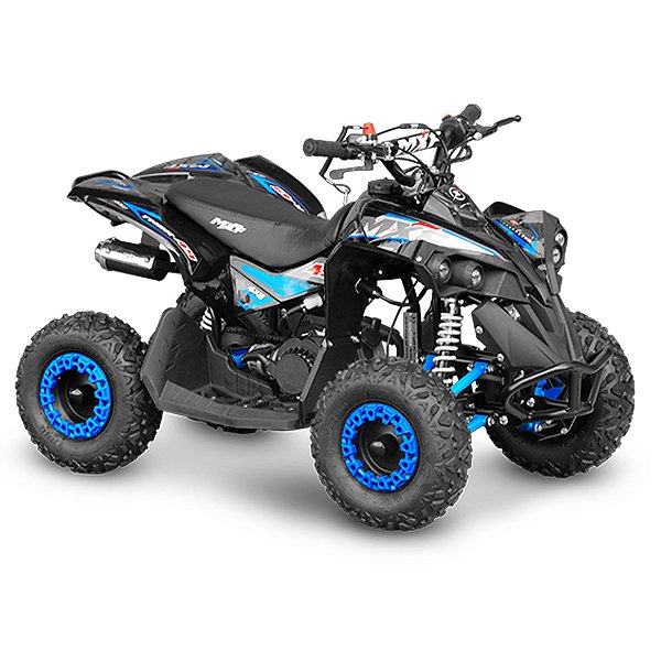 Quadriciclo Infantil MXF Thor 49 49cc Off-Road Azul